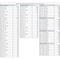 Titan Industrial Supply 5445 Piece Stainless Steel 18-8 Coarse Thread Bolt and Nut Bin Assortment, PK4 T5445BASS - alternate 2